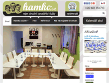 Tablet Screenshot of hamko.cz